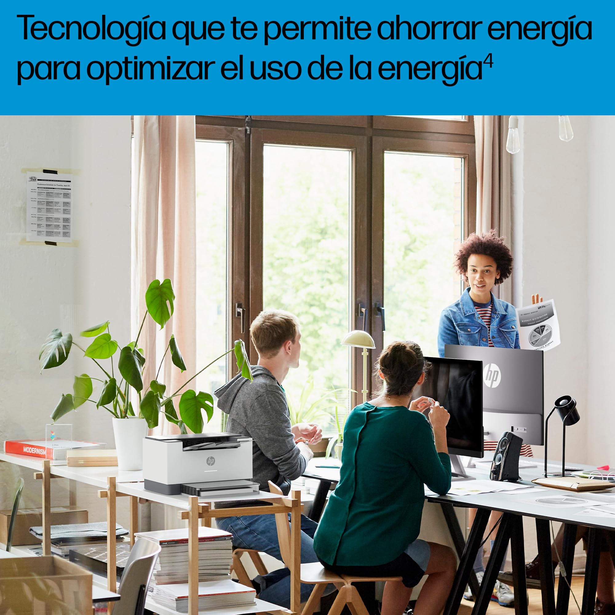 HP LaserJet M207dw, Impresora Láser Monocromo A4, Impresión a Doble Cara automática, 28 ppm, USB 2.0, Wi-Fi, Ethernet, Smart, Panel con Botones LED, Procesador 500 MHz, Memoria 64 MB, Gris