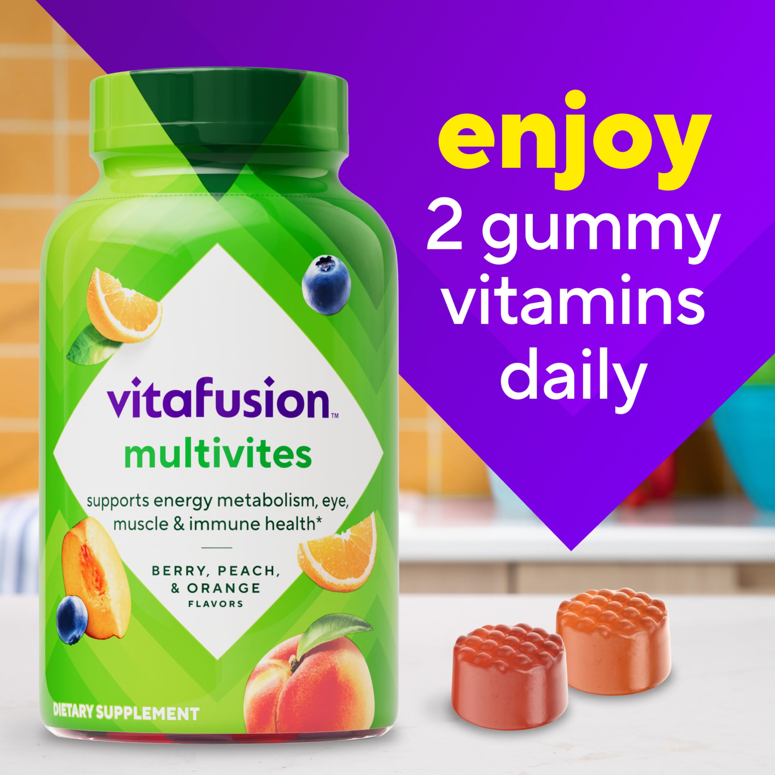 Vitafusion Adult Gummy Vitamins, 120 Count