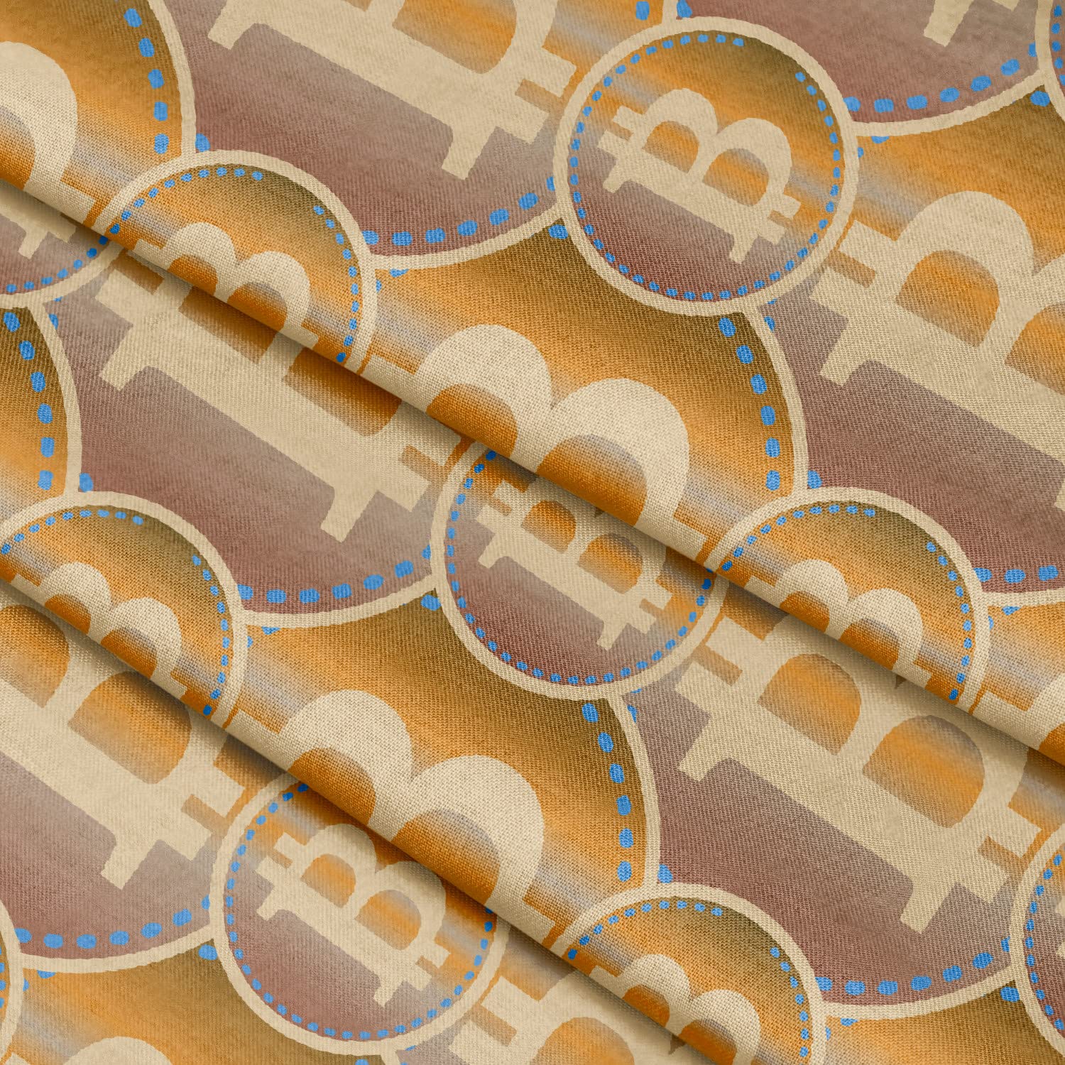 Bitcoin Electronic Coins Pattern Pattern - Rectangle Oblong Linen  Tablecloth (150 x 230 cm) Washable Decorative Table Cloth : Amazon.co.uk:  Home & Kitchen