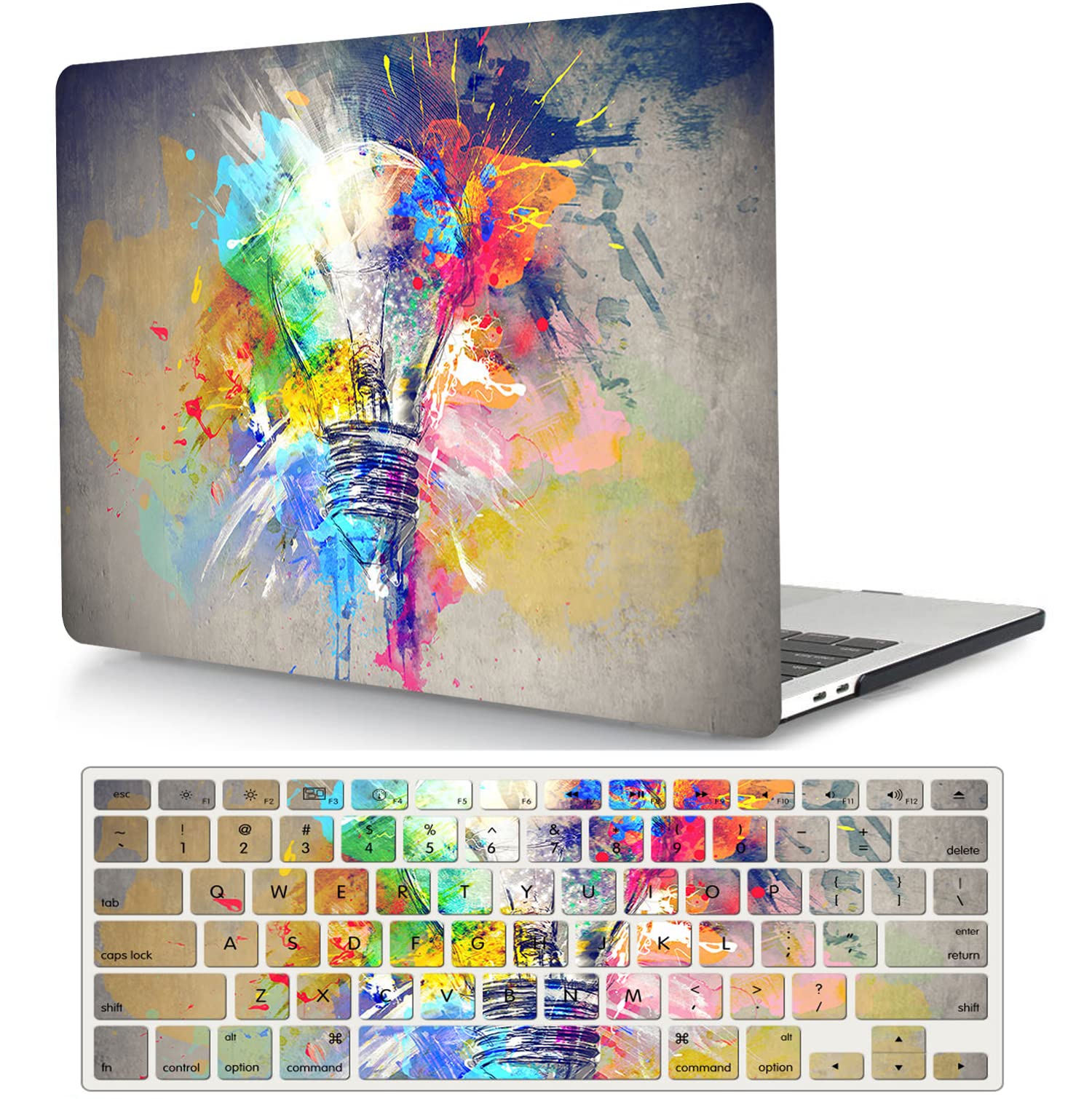 Laptop Case Compatible with MacBook Pro 13 Inch Case 2015 2014 2013 2012 Release Model A1502 A1425 with Retina Display, Plastic Hard Shell Case Cover