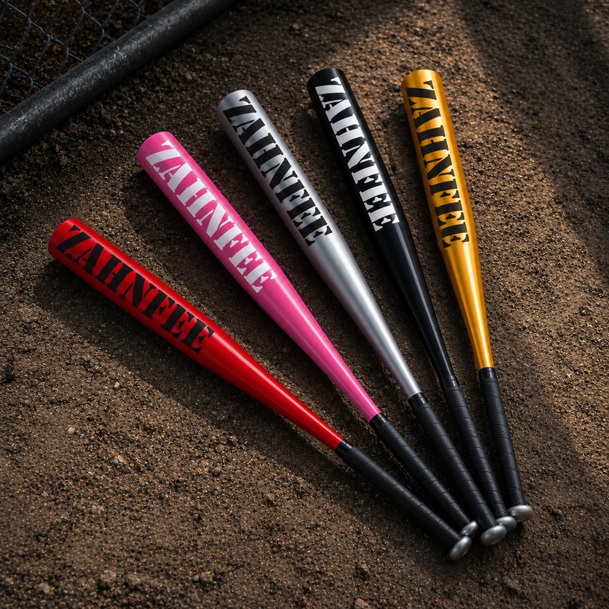Baseballschläger Zahnfee aus Aluminium I Rutschfester Griff I 26 Zoll Alu Softball Schläger