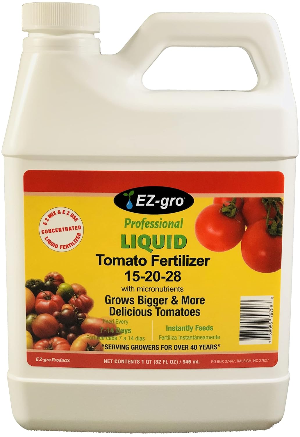 Tomato Fertilizer by EZgro is a High Potassium Fertilizer
