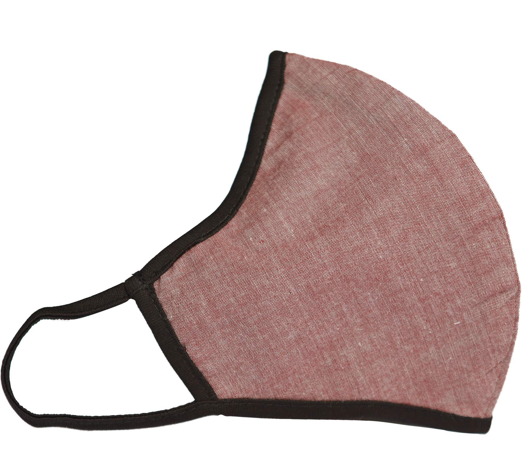 Inmask Saviour Curve - Wine |3-Ply Protection |Inner-layer eliminates germs and microbes in 60 seconds | High Filtration Efficiency (Medium)