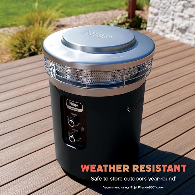 Calentador y Fogata Ninja Fireside360 Negro OF101BK miniatura 9