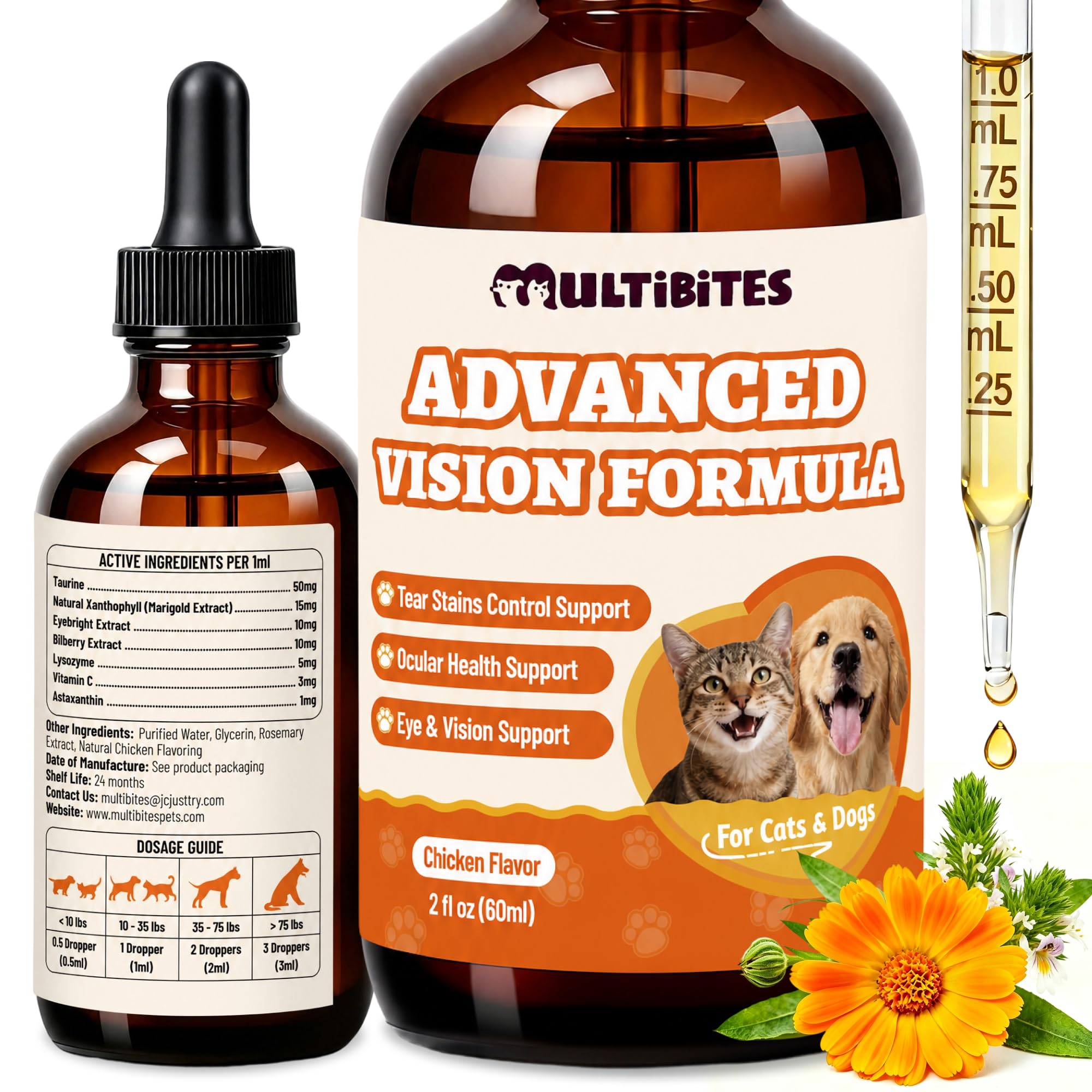 Allergy Relief & Immune Support Drops for Dogs & Cats, 60 ml — Amazon image 19