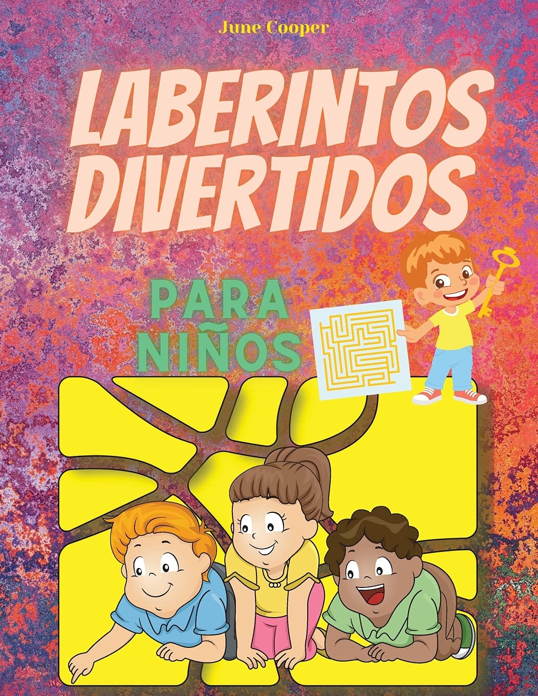 Laberintos Divertidos para Niños: Libro de actividades de laberintos para niños de 6 a 8 años, 8 a 12 años | Divertido y desafiante | Libro para ... rompecabezas y resolución de problemas