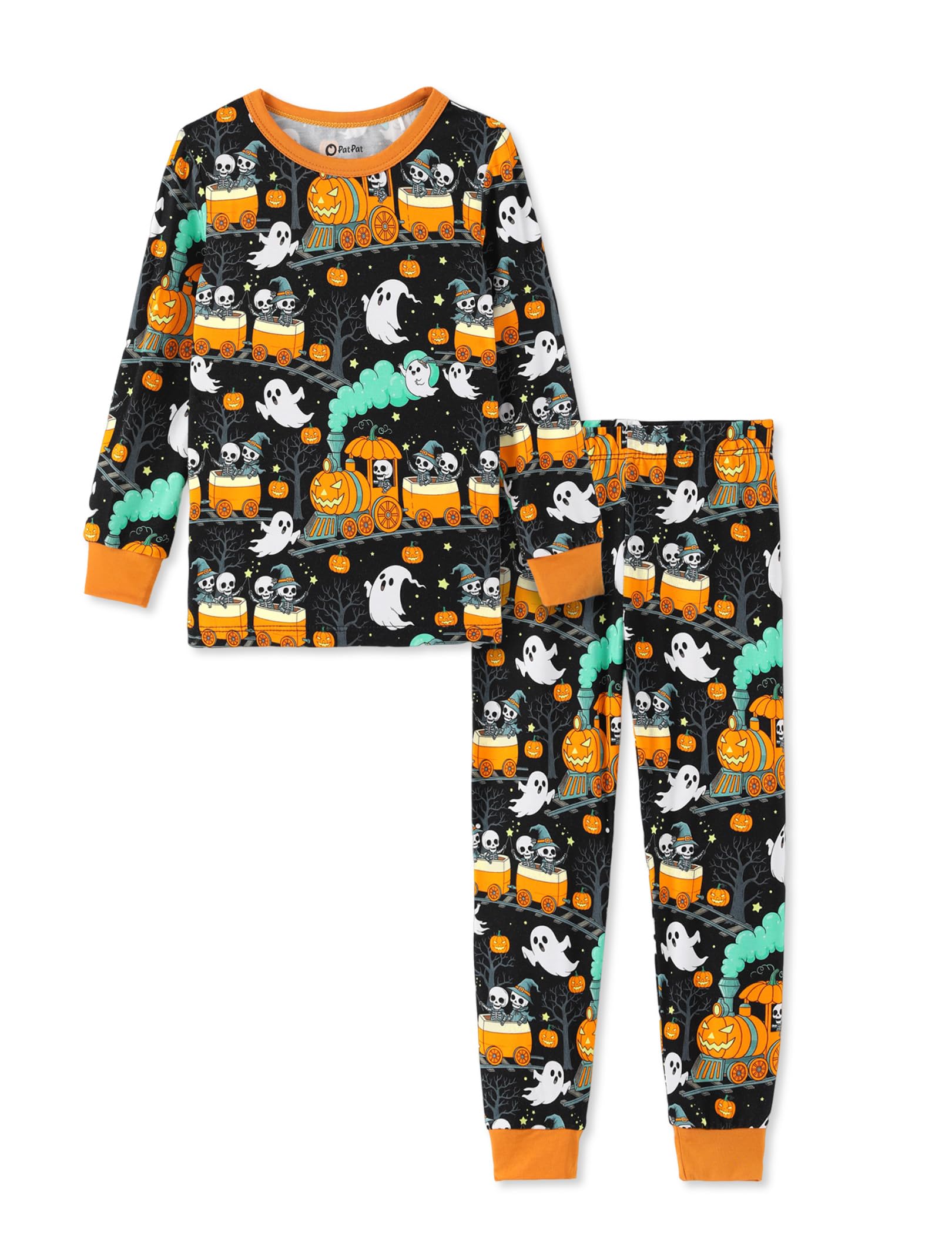 PATPAT Toddler &amp; Kids Pajama Sets with Bamboo Viscose, Snug Fit Pjs for Girls, All-Season Comfort Sleepwear, Ages 2-12 Years