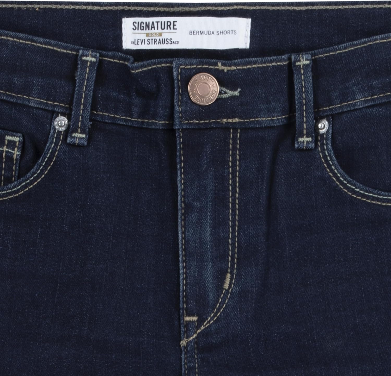 Signature by Levi Strauss & Co. Gold Girls' Bermuda Short - Image 3