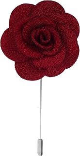 Peluche Brawny Delicacy Maroon Brooch for Men Price In India