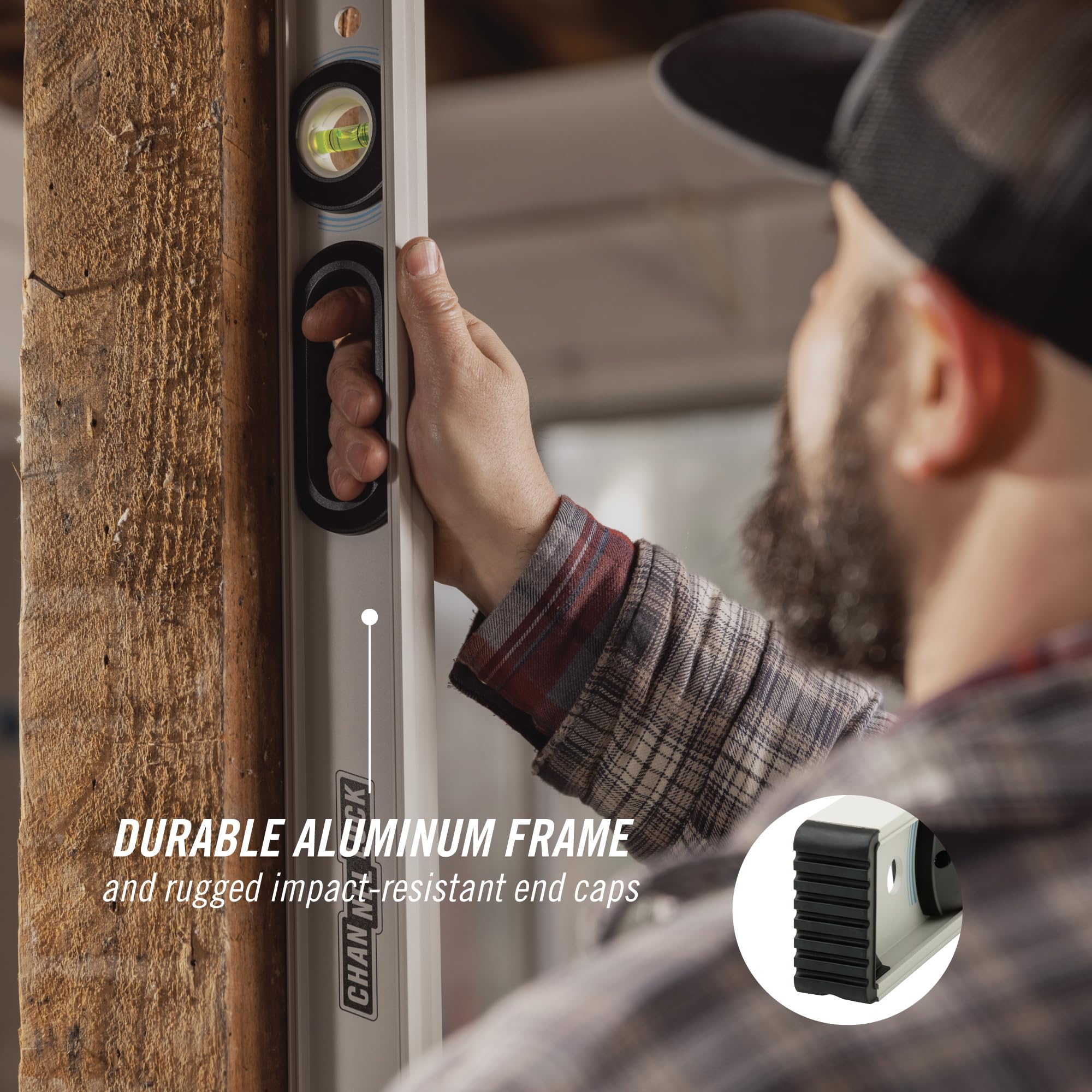 Channellock 48" I-Beam Level - Professional Grade -4 Channellock 48" I-Beam Level - Professional Grade -4