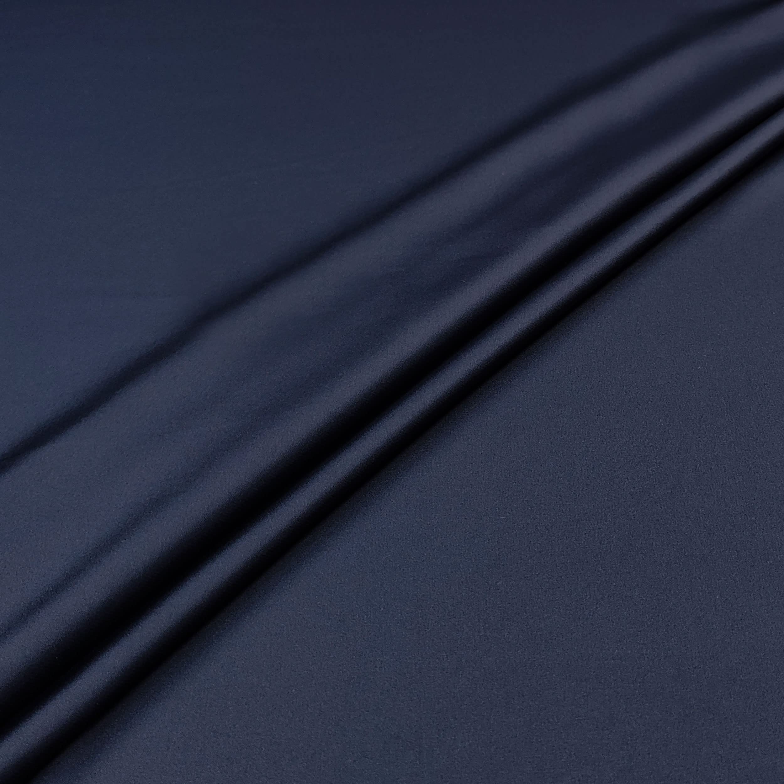 Silk Effect Stretch Satin Fabric, sold in cutout 100x145 cm, solid color fabric , ideal for making refined garments