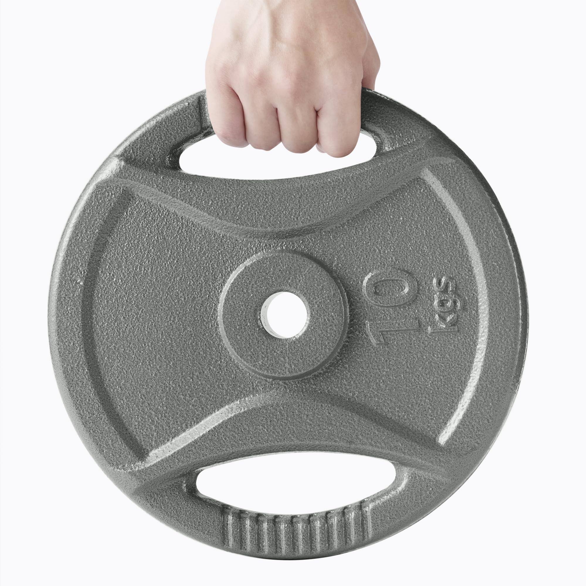 Amazon Basics 2.5cm Grip Ghisa Weight Plates