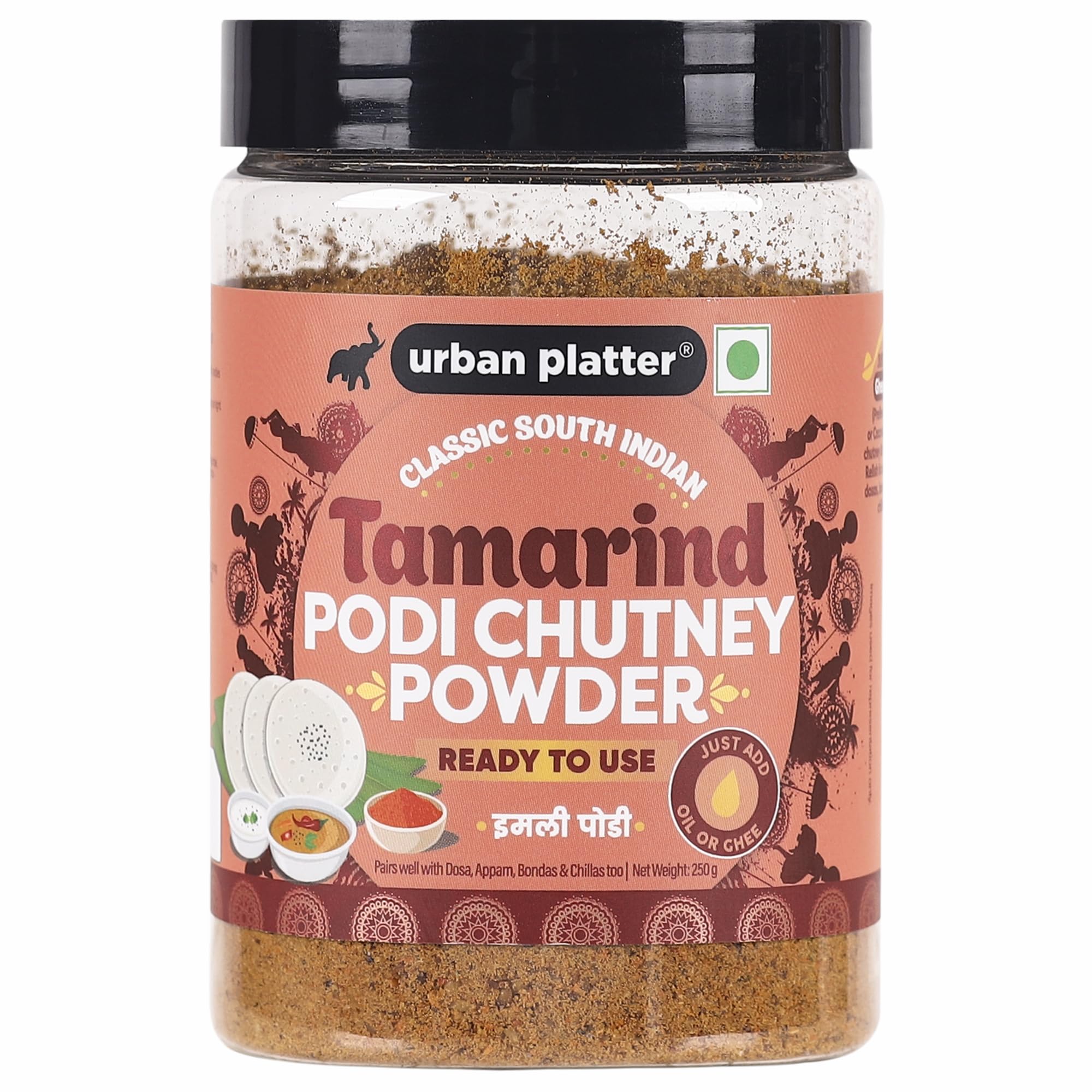 See full amazon price history chart for Urban Platter Classic South Indian Tamarind Podi Chutney Powder, 250g (Ready to use, Just add ghee or Oil) Urban Platter Classic South Indian Tamarind Podi Chutney Powder, 250g (Ready to use, Just add ghee or Oil) (B0BRNJ25X1) Amazon Price History, Amazon Price Tracker