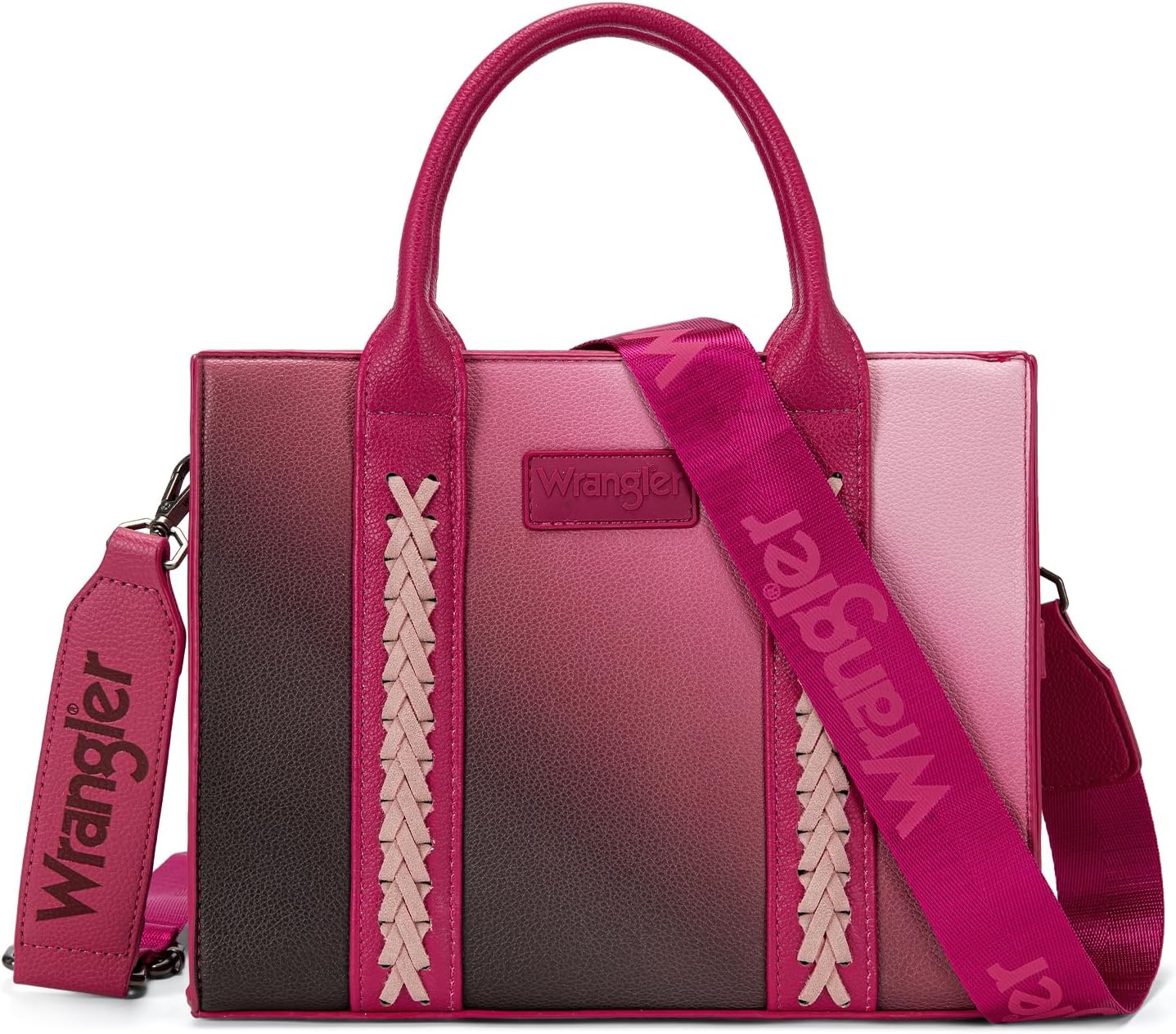 Wrangler Tote Bag for Women Designer Satchel Handbags Top-handle Purses with Strap