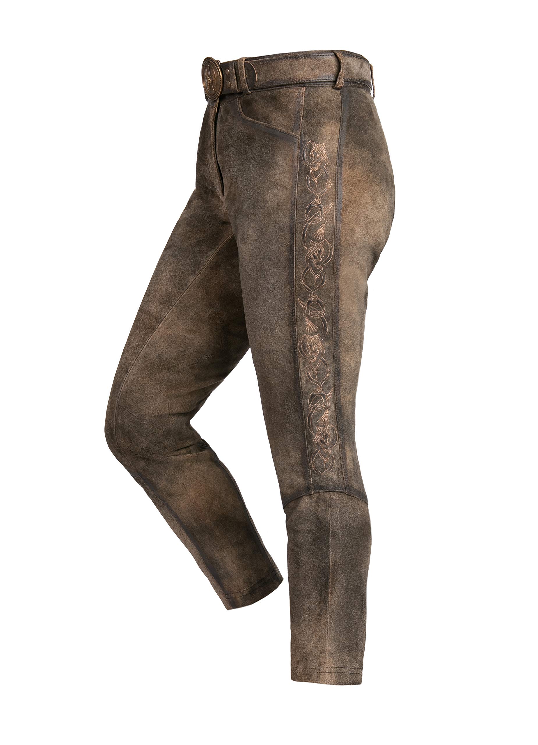 F&S LUXURIOUS RIDINGWEAR Exklusive Reithose Lederreithose für Damen aus Ziegenleder