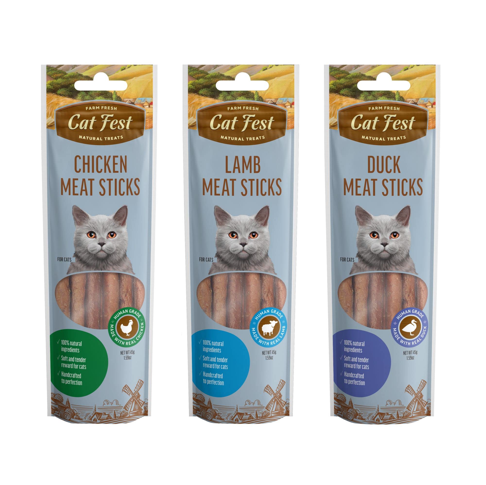 See full amazon price history chart for Barkbutler x Catfest Meat Sticks Chicken+Duck+Lamb, Cat Treats Combo Pack-45gx3|100% Natural|0% Artificial Flavors, Colours or Preservatives|#1 ingredient is Meat|Human-Grade|For All Cat&Kitten Breeds Barkbutler x Catfest Meat Sticks Chicken+Duck+Lamb, Cat Treats Combo Pack-45gx3|100% Natural|0% Artificial Flavors, Colours or Preservatives|#1 ingredient is Meat|Human-Grade|For All Cat&Kitten Breeds (B0C1ZSR24D) Amazon Price History, Amazon Price Tracker