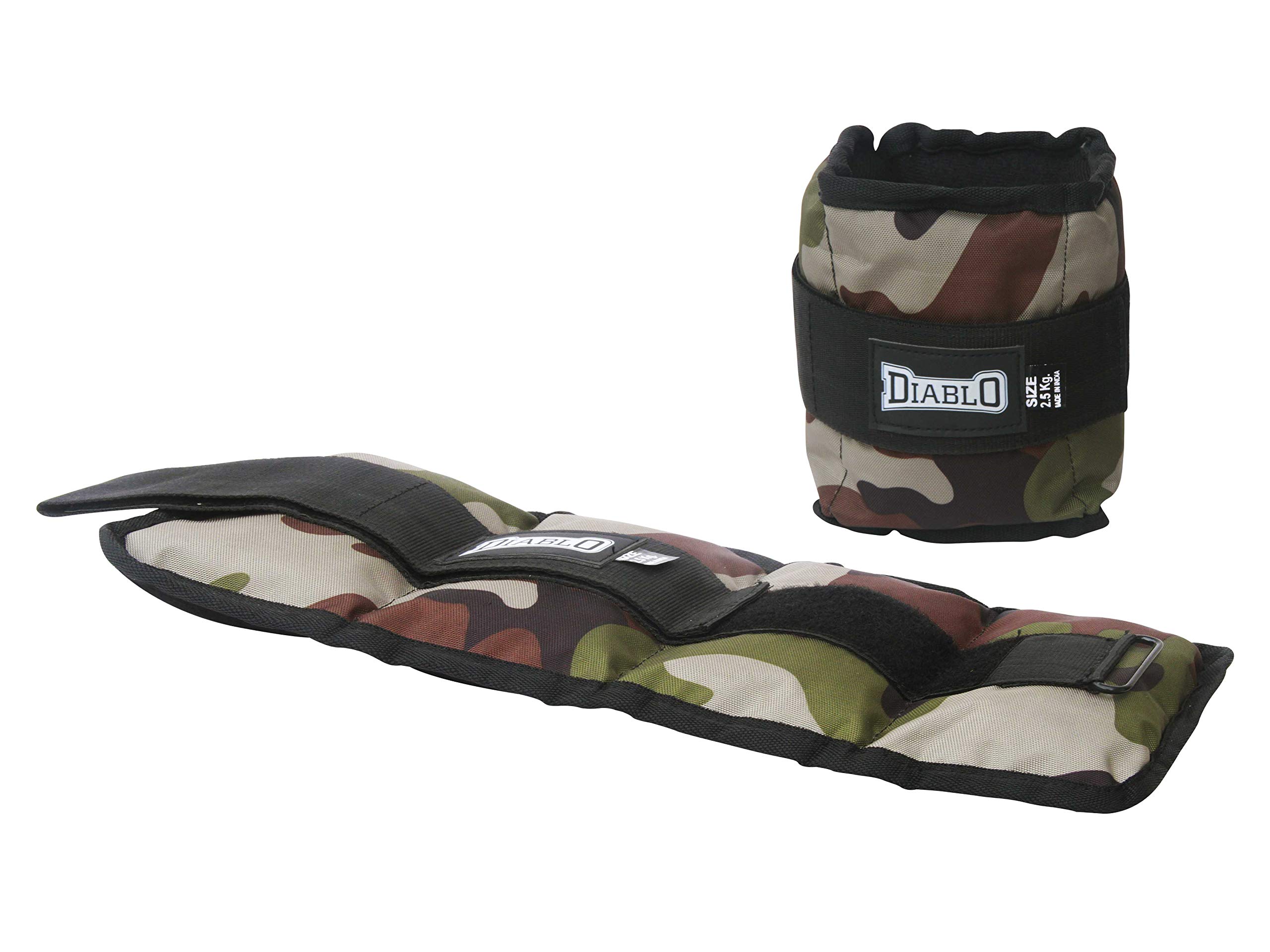 Diablo Camouflage Wrist/Ankle Weights Adjustable Size Weights on Ankles/Wrist for Walking + Running Or Hands for Strength Training Exercise for Men and Women (5.00) (B08SC5QBKC) Amazon Price History, Amazon Price Tracker