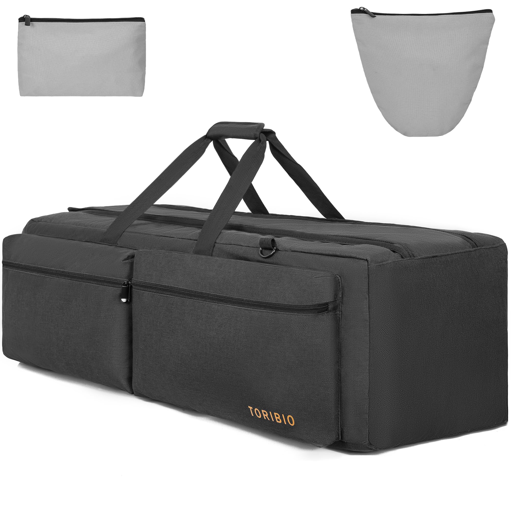 TORIBIO Teleskop-Tasche, gepolsterte Aufbewahrungstasche und Tragetasche für Astronomisches Teleskop, Teleskop-Reisetasche mit Taschen und Schnallenriemen zur einfachen Sicherung des optischen Rohrs