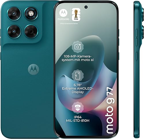 Motorola Moto g77 5G Smartphone 108-MP-Kamera 8-256GB Sha…