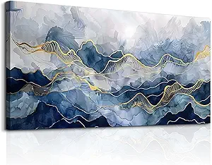 FUHAIHUA Canvas Wall Art For Living Room Large Decor For Bedroom Office Decorations Ink Abstract Paintings Minimalism Pictures Canvas Artwork Modern Home Decor Posters Hotel Mural