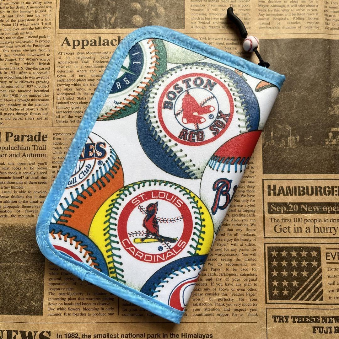 Amazon.co.jp: 韓国戦に ドジャース パスポート マルチケース 野球応援