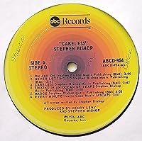 Vista 5 de Stephen Bishop - Careless - ABC Records - ABCL 5201, ABC Records - ABCD 954