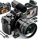 Digital Cameras for Photography,4K Vlogging Cameras for YouTube,Travel Point and Sh...