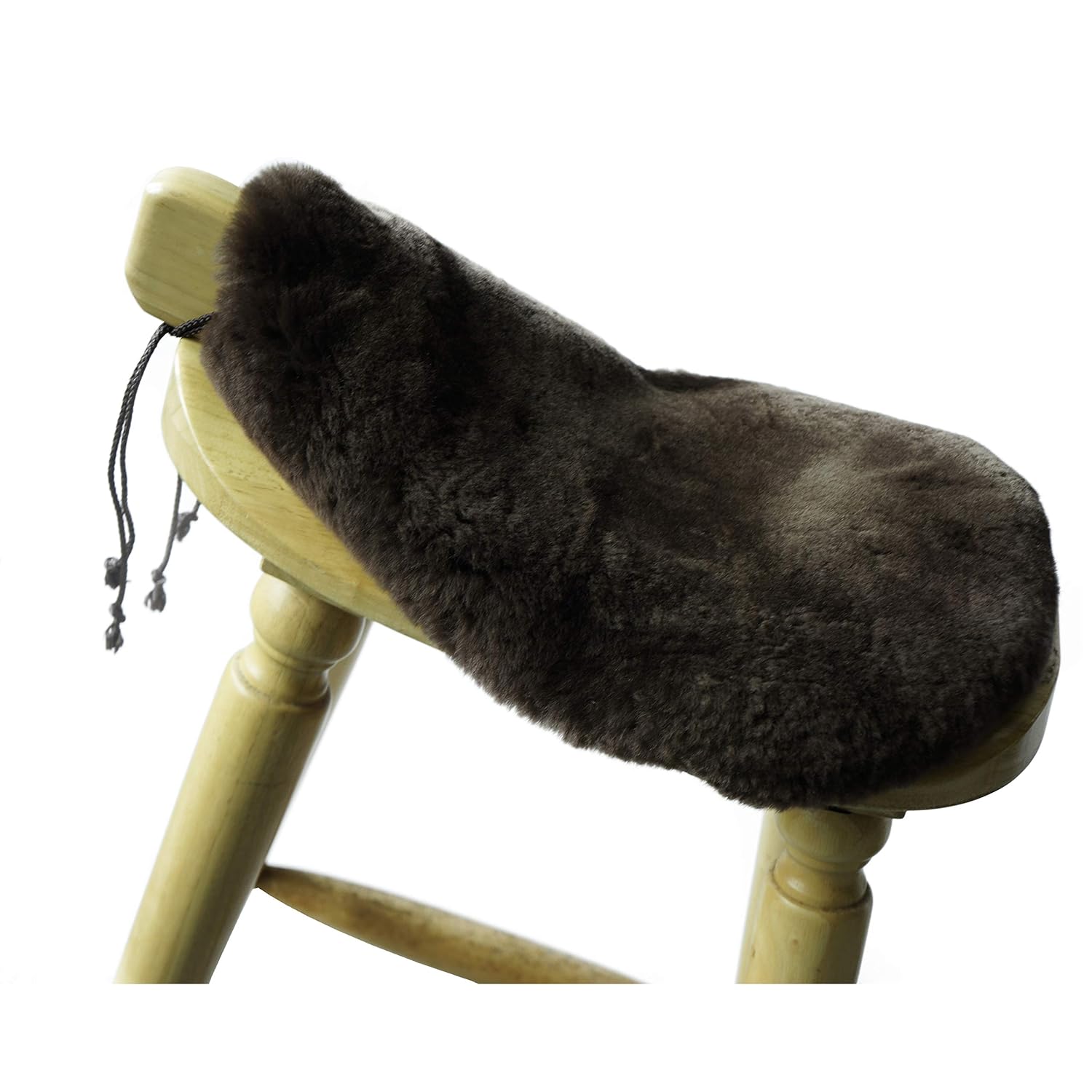 Golden Mall Western Merino Sheepskin Saddle Seat Saver Wool Saddle