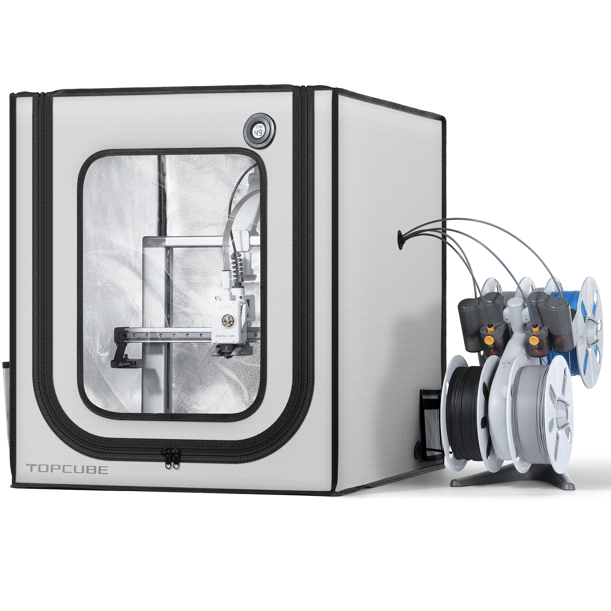 Amazon.co.jp: TOPCUBE 3Dプリンターエンクロージャ Bambu Lab A1用
