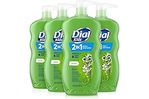 Dial Kids 2-in-1 Body & Hair Wash: Fun, Gentle Cleanse for Kids