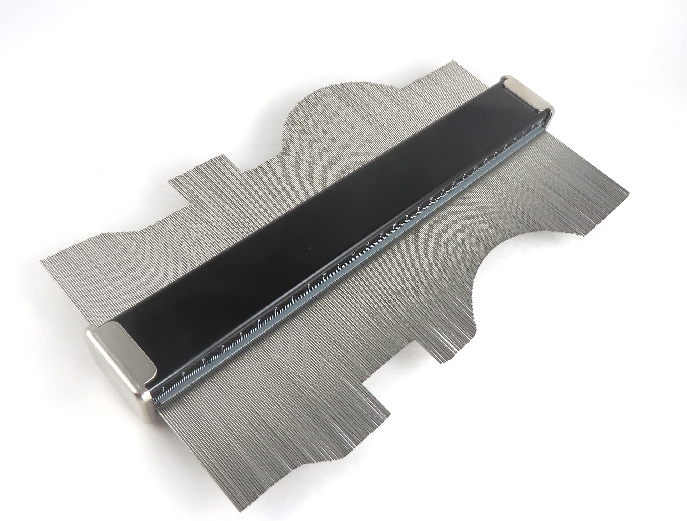 Shinwa Rules Contour Profile Gauge with Stainless Steel Pins (200mm /8")
