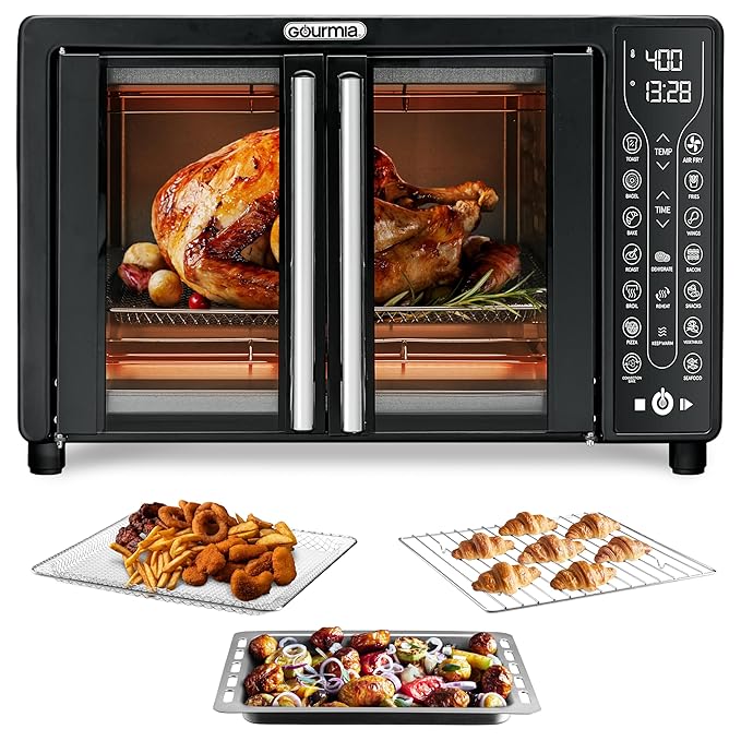 Gourmia GTF7460 Air Fryer Toaster Oven