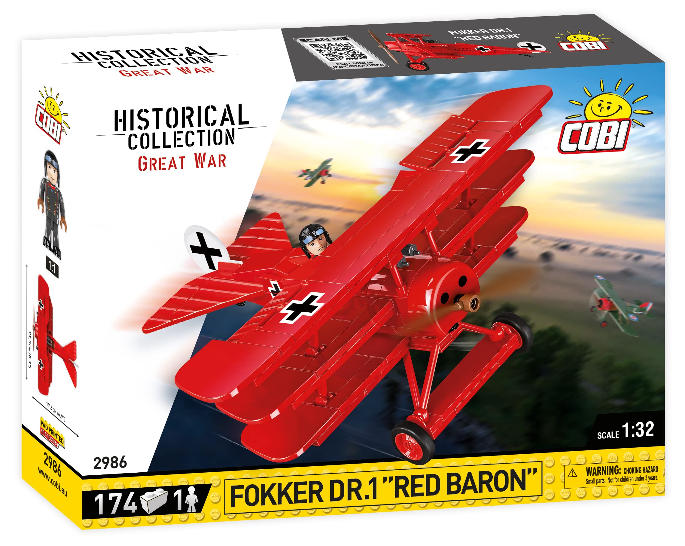 COBIFokker DR.1 Red Baron