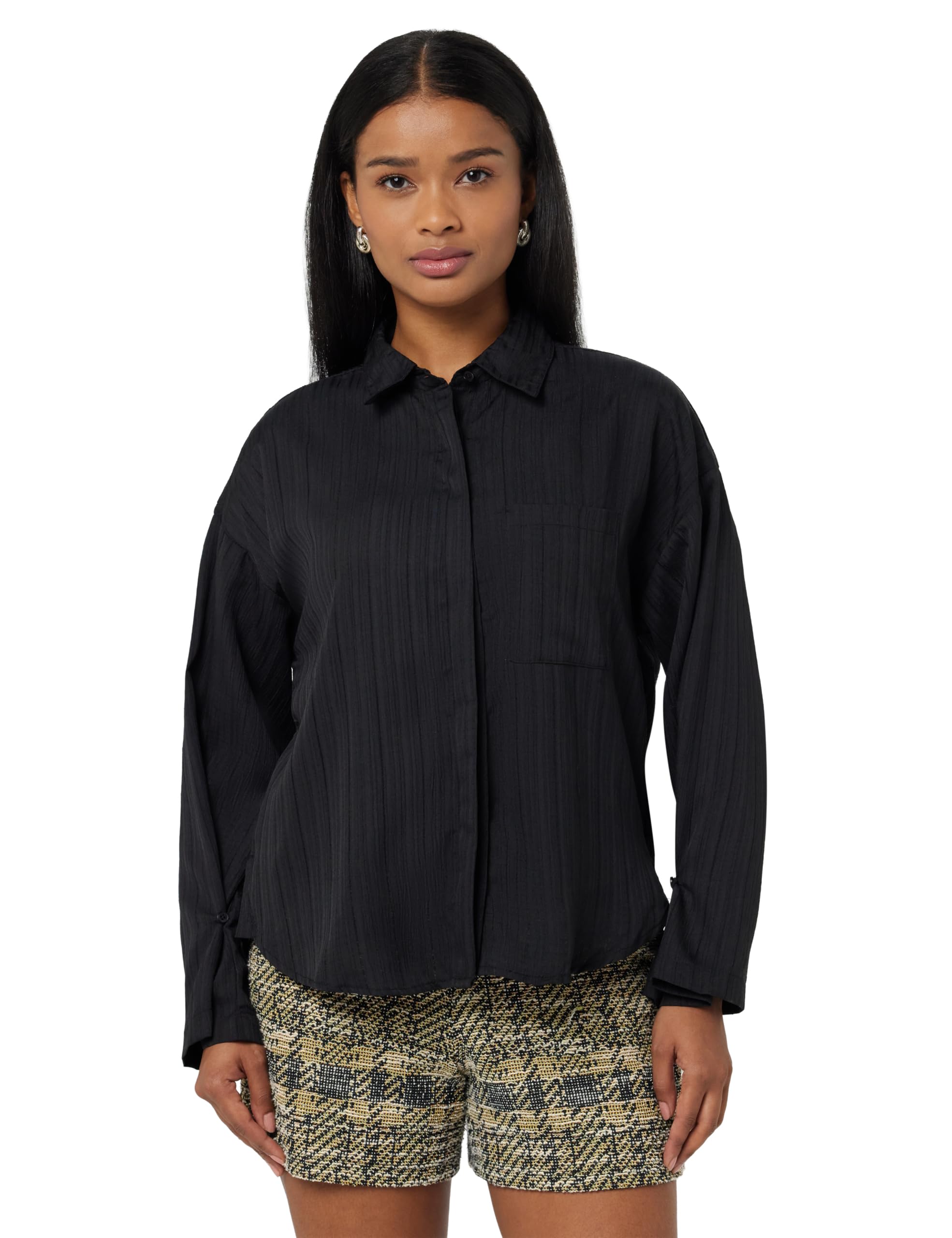 styli Women's Solid Regular Fit Shirts-picture-41