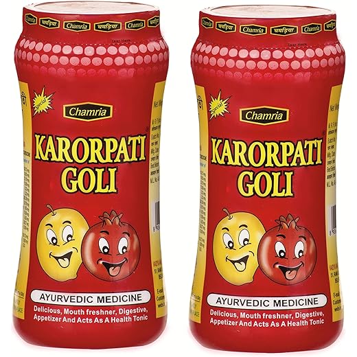CHAMRIA KARORPATI GOLI Pack of 2, 200g