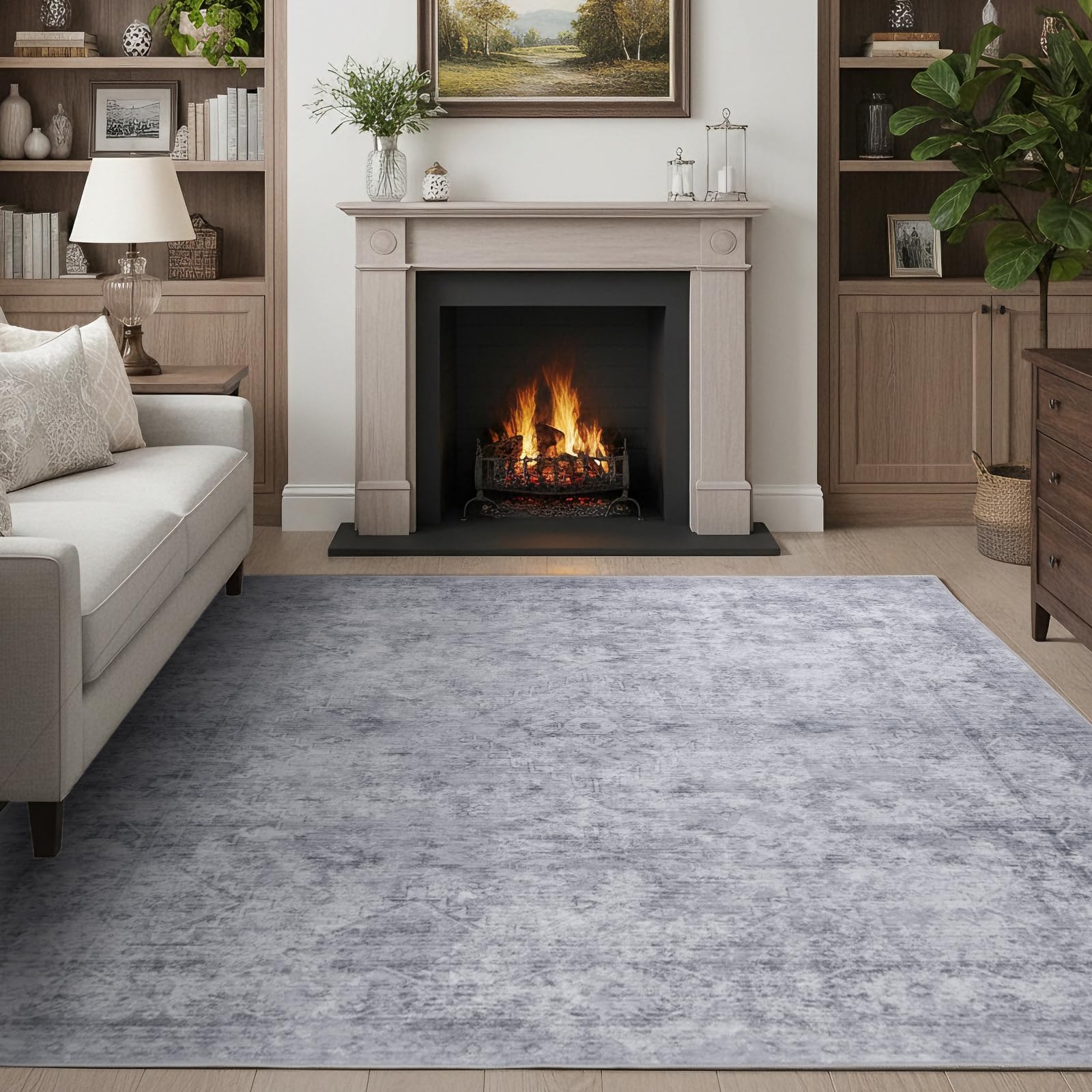 Photo 1 of TerradWafs 6'x9' Machine Washable Area Rug