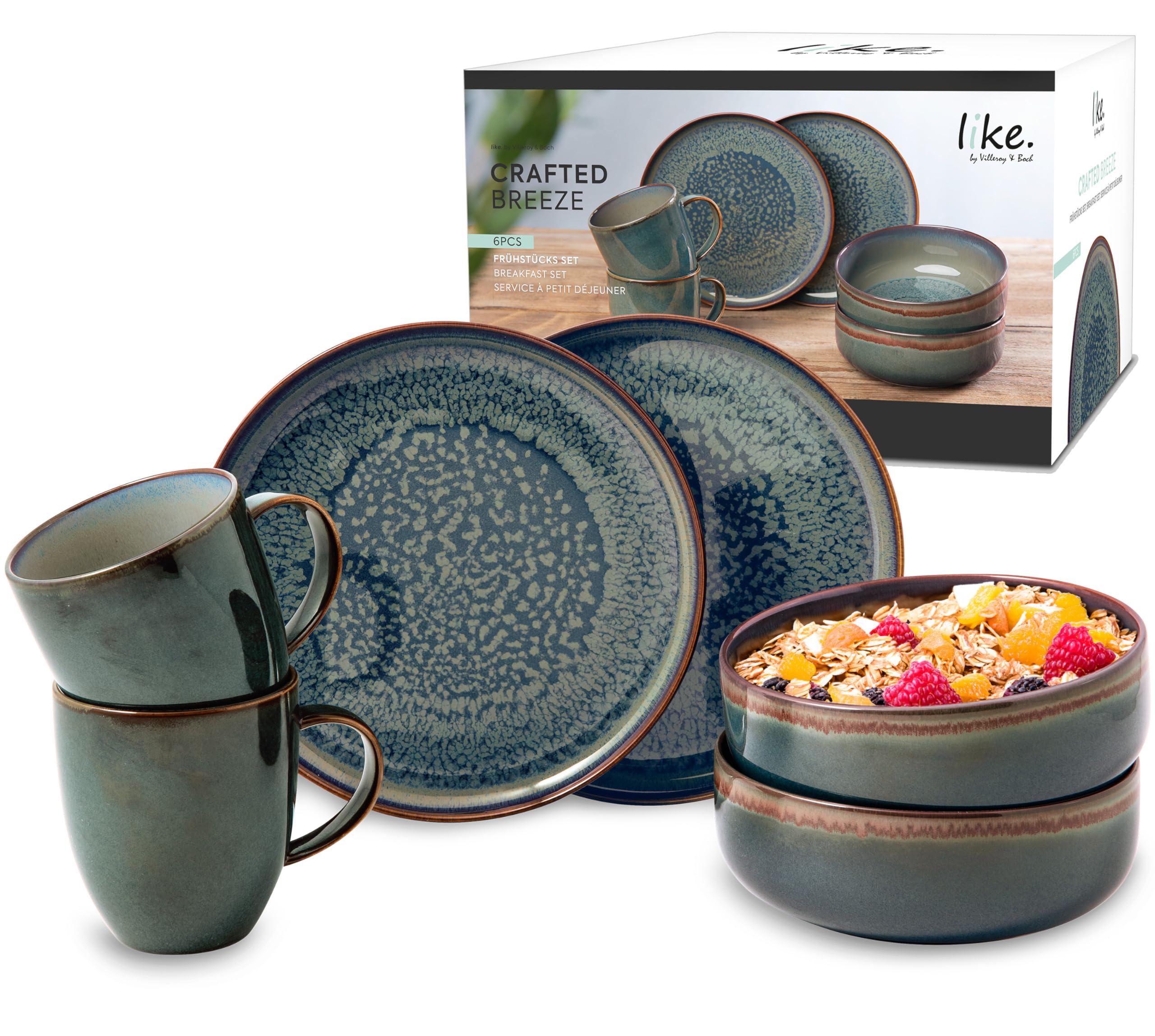 Amazon.com: like. by Villeroy & Boch Group - Crafted Breeze, Mug