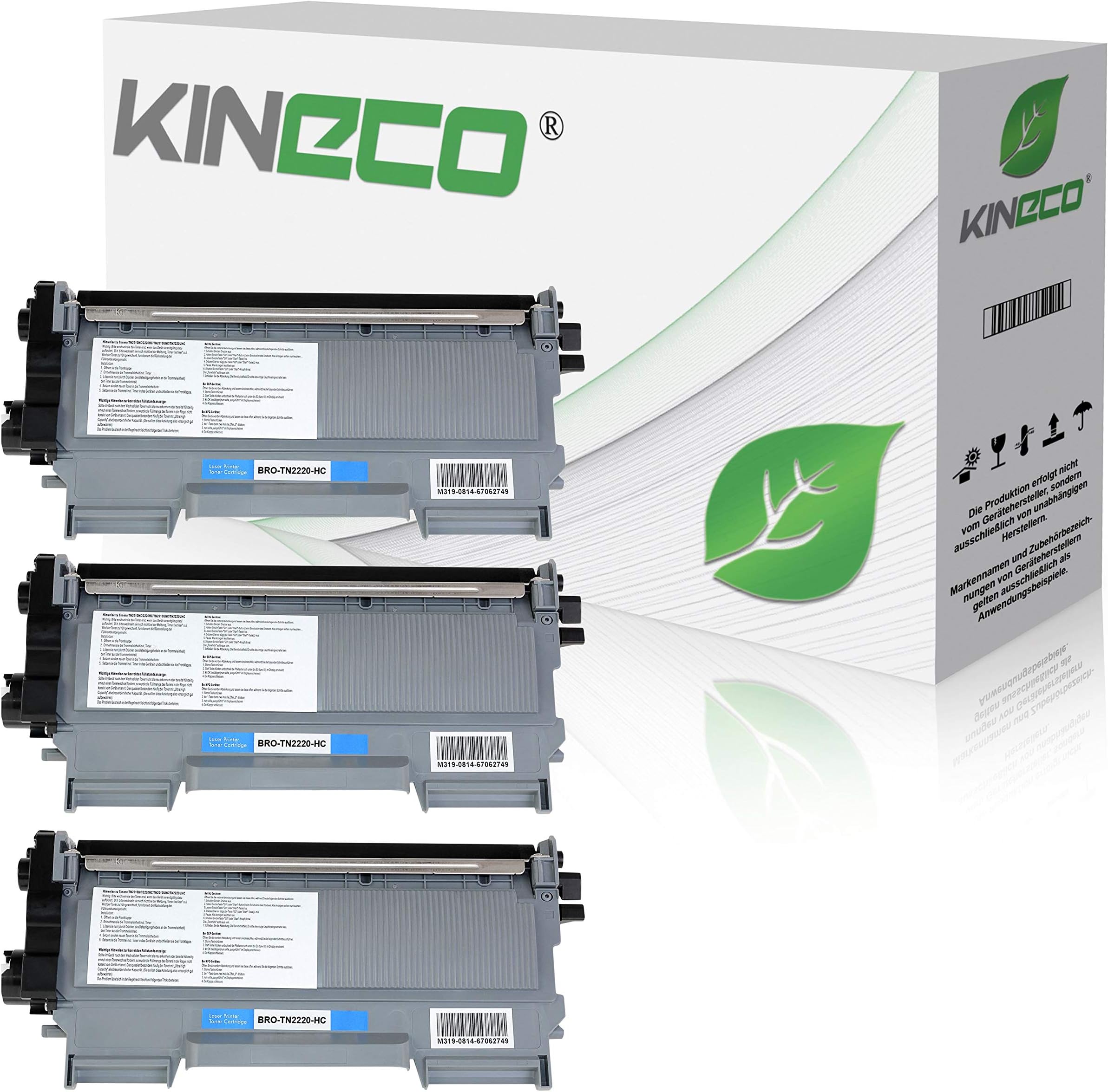 Tonér Compatibile Brother TN-2220 – Nero Per MFC-7360N – Alta Resa 2600 Pagine