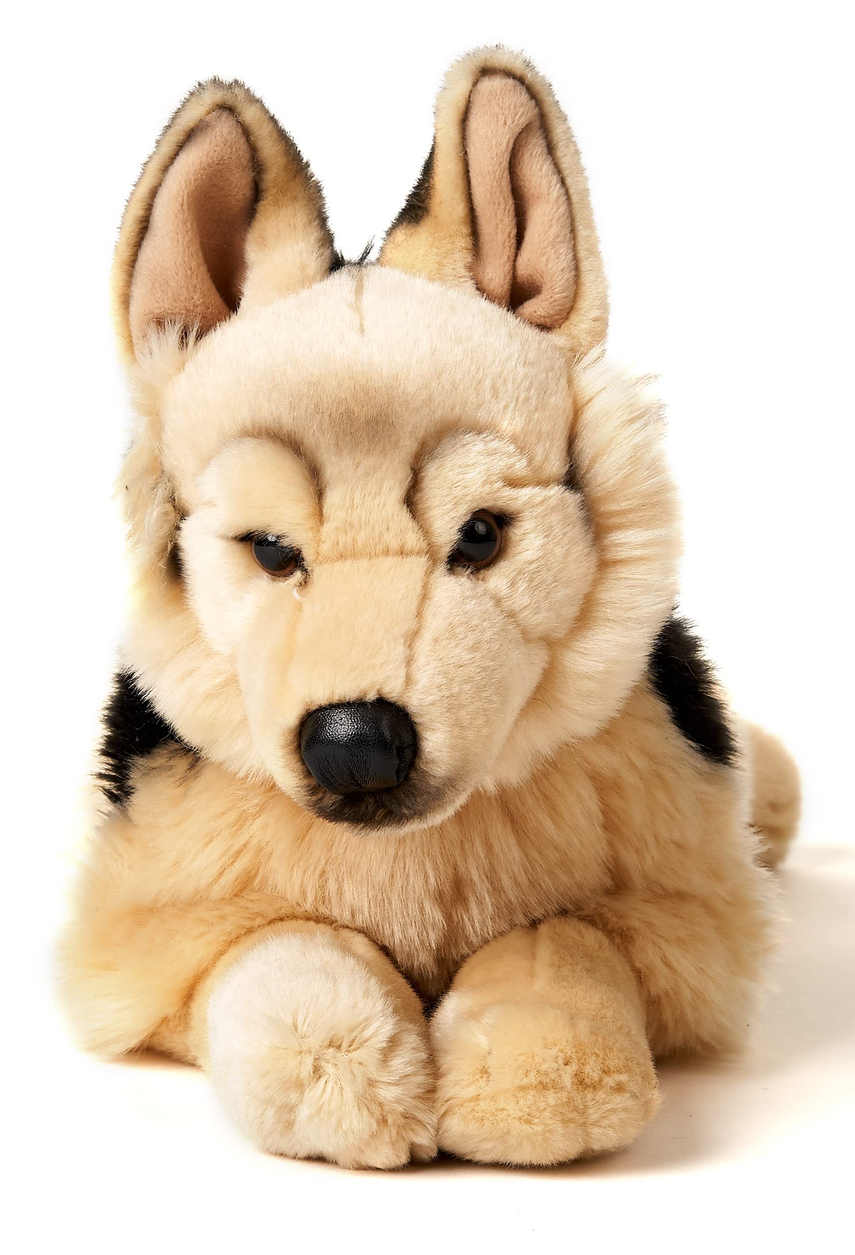 Uni-Toys - Pastore tedesco, sdraiato – 45 cm (lunghezza) – cane di peluche, animale domestico – peluche