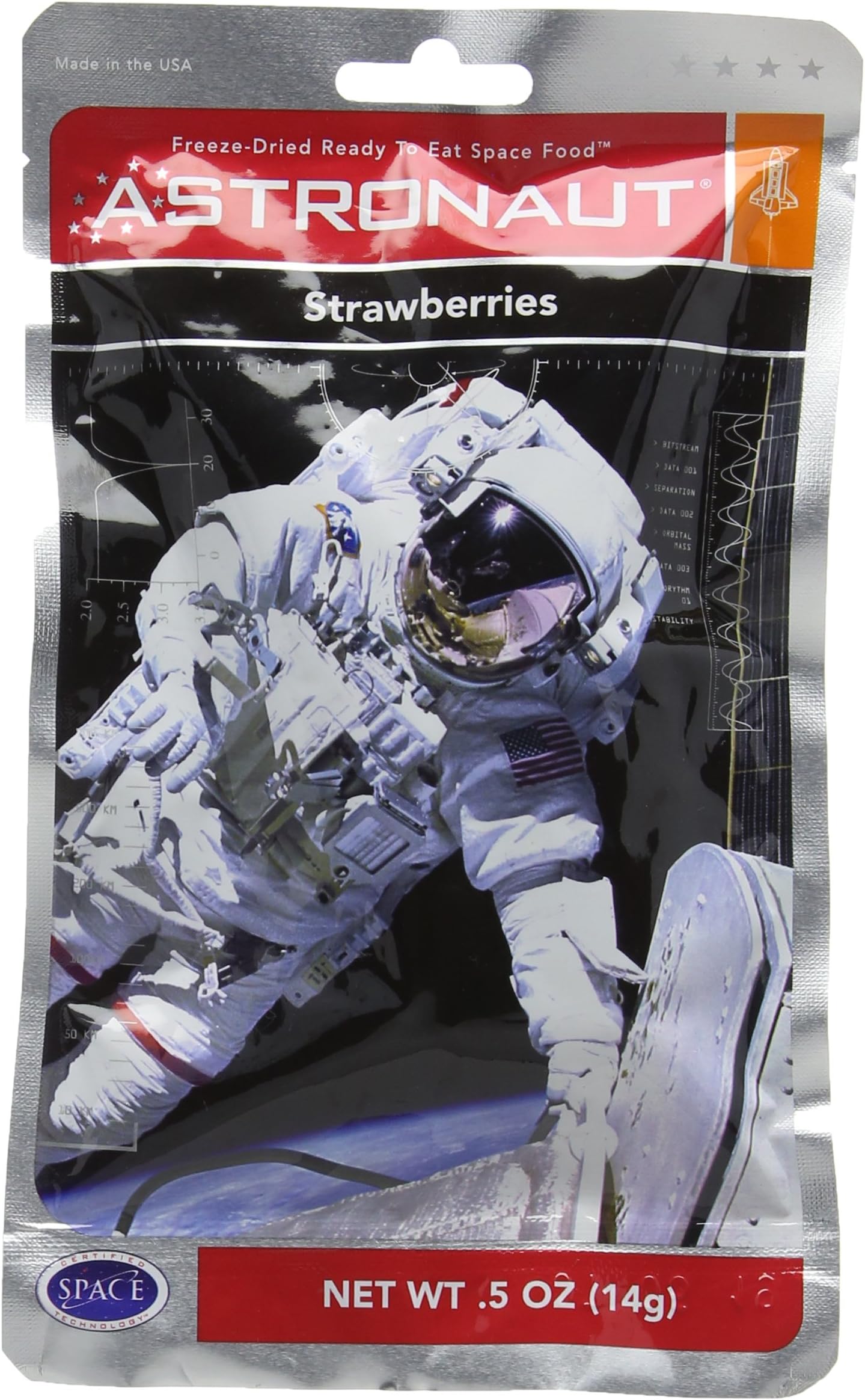 Astronaut Food Strawberries