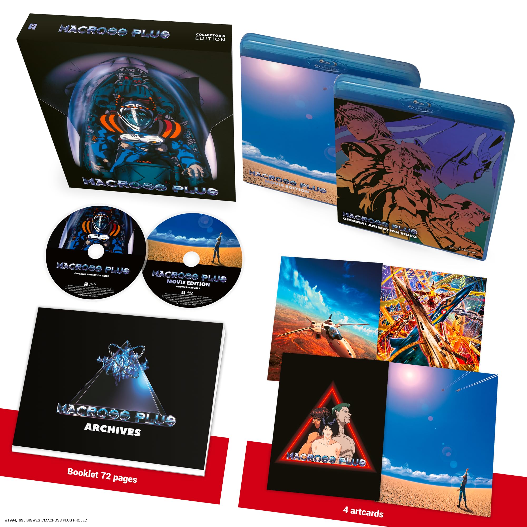 Macross Plus : OAV + Le Film [Édition Collector] [Blu-ray]