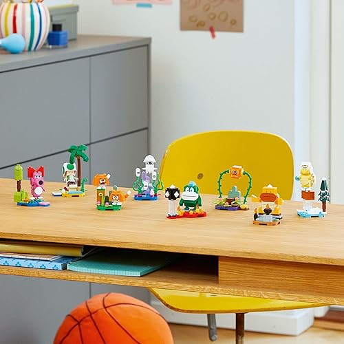 Miniatura 4 de LEGO Super Mario Character Packs  Serie 6 Bundle 66749 Juego de juguetes de construcción para niños niños y niñas a partir de 7 años