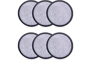 MR COFFEE Replacement Charcoal Water Filter Discs (Pack of 6)