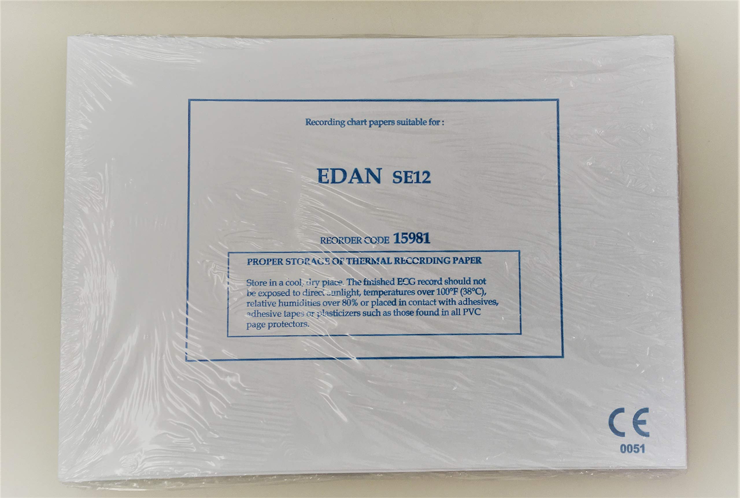 Thermal paper for ECG - Edan SE - 12