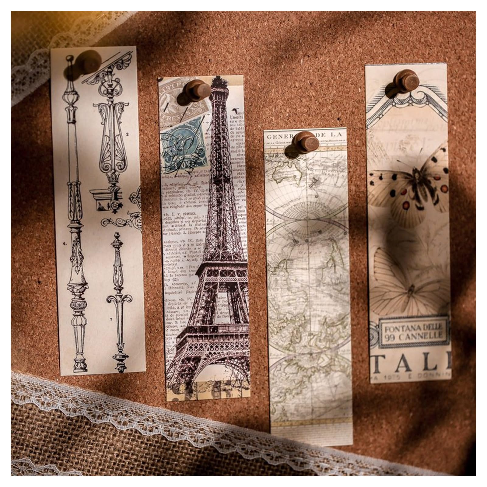 Amazon.com : Vintage Retro Style Bookmarks, 30PCS (The Past