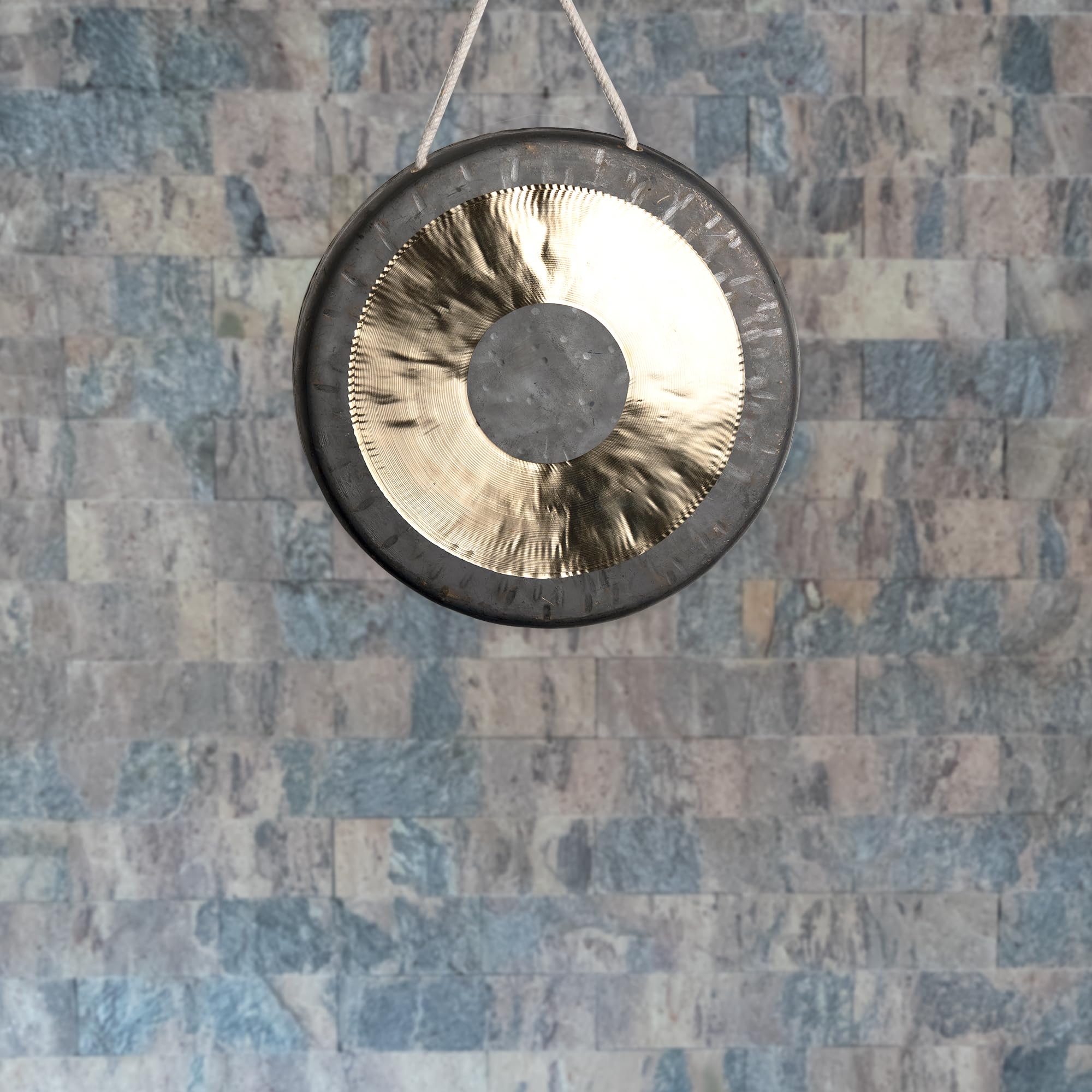 Original Tam Tam Gong/Whood Chau Gong 20 cm, inklusiv Holz-/Baumwollklöppel -7020- …