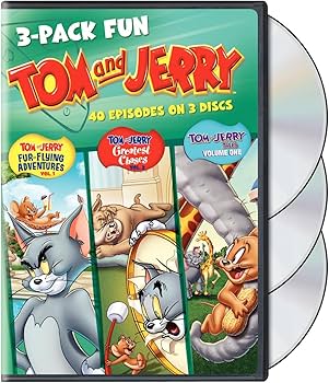 Amazon.com: Tom and Jerry Fun Pack (3-Pack) (Fur Flying Adventures
