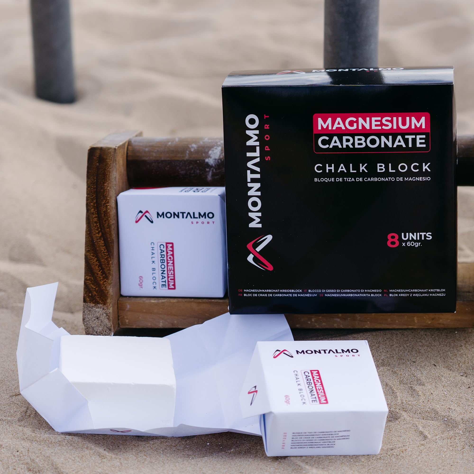 Bloques de Magnesio para Escalada, Crossfit, Calistenia, Halterofilia | Chalk Block
