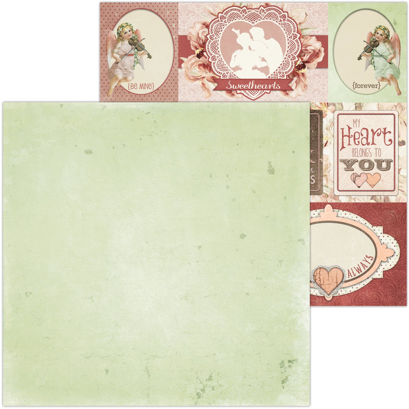 Bo Bunny Forest Papier cartonné épais 30,5 cm idéal scrapbooking