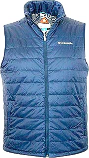 columbia men's crested butte ii omni heat puffer vest 2017